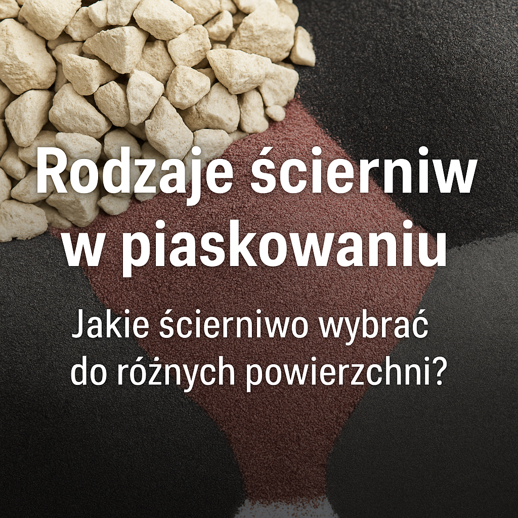 rodzaje ścierniw w piaskowaniu